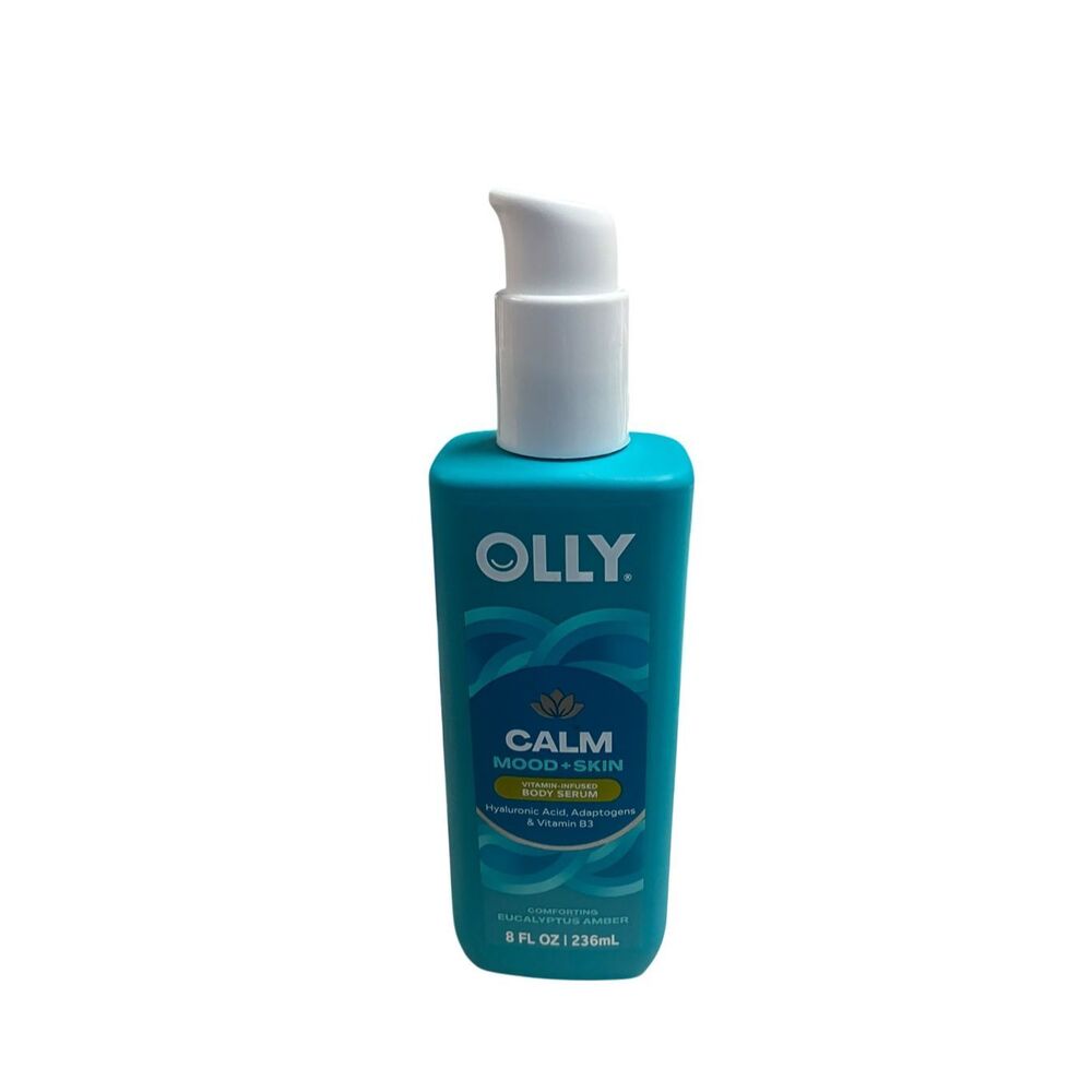 OLLY Calm Mood Skin Body Serum 8oz Hyaluronic Acid NEW‎